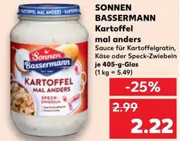 Kaufland SONNEN BASSERMANN Kartoffel Angebot