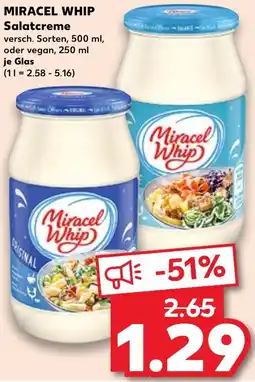 Kaufland MIRACEL WHIP Salatcreme Angebot