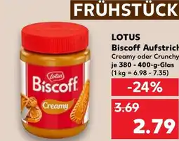 Kaufland LOTUS Biscoff Aufstrich Angebot