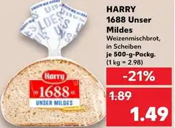 Kaufland HARRY 1688 Unser Mildes Angebot
