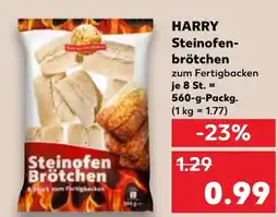 Kaufland HARRY Steinofen- brötchen Angebot