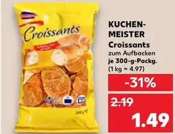 Kaufland KUCHEN- MEISTER Croissants Angebot