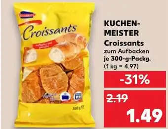 Kaufland KUCHEN- MEISTER Croissants Angebot