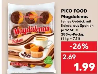 Kaufland PICO FOOD Magdalenas Angebot