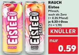 Kaufland RAUCH Eistee Angebot