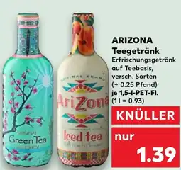 Kaufland ARIZONA Teegetränk Angebot