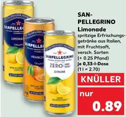 Kaufland SAN- PELLEGRINO Limonade Angebot