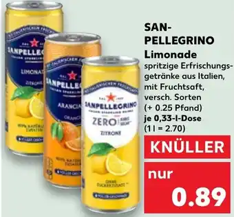Kaufland SAN- PELLEGRINO Limonade Angebot