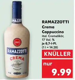 Kaufland RAMAZZOTTI Crema Cappuccino Angebot