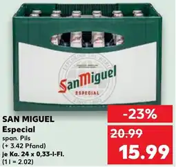 Kaufland SAN MIGUEL Especial Angebot