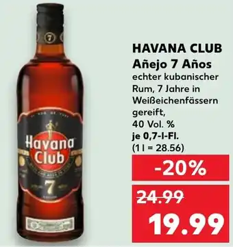 Kaufland HAVANA CLUB Añejo 7 Años Angebot