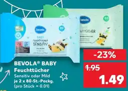 Kaufland BEVOLA BABY Feuchttücher Angebot