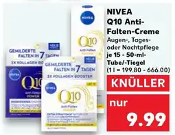 Kaufland NIVEA Q10 Anti- Falten-Creme Angebot
