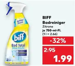 Kaufland BIFF Badreiniger Angebot