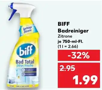 Kaufland BIFF Badreiniger Angebot