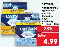 Kaufland CATSAN Katzenstreu Angebot