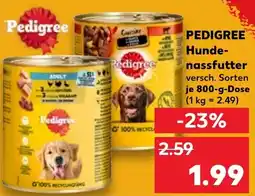 Kaufland PEDIGREE Hunde- nassfutter Angebot