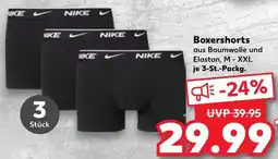 Kaufland NIKEBoxershorts aus Baumwolle und Elastan, M-XXL Boxershorts Angebot