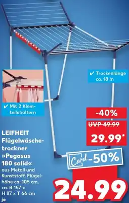 Kaufland LEIFHEIT Flügelwäsche- trockner Pegasus 180 solid Angebot