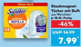 Kaufland Staubmagnet- Tücher mit Duft Angebot