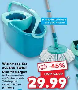 Kaufland LEIFHEIT Wischmopp-Set CLEAN TWIST Disc Mop Ergo Angebot