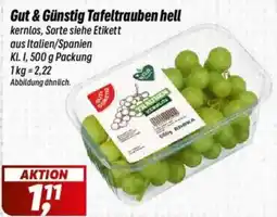 Simmel Gut & Günstig Tafeltrauben hell Angebot