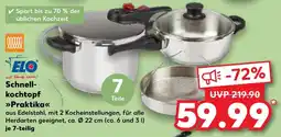 Kaufland ELO Schnell- kochtopf Praktika Angebot