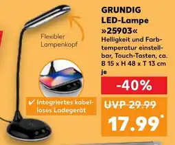 Kaufland GRUNDIG LED-Lampe 25903 Angebot