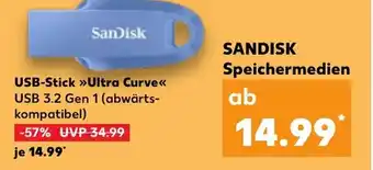 Kaufland SANDISK USB-Stick Ultra Curve Angebot