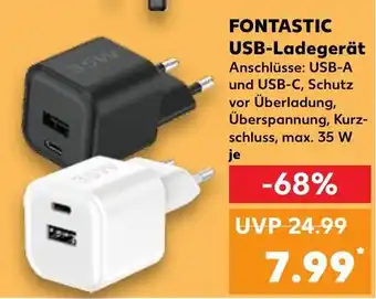 Kaufland FONTASTIC USB-Ladegerät Angebot