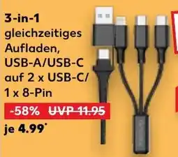 Kaufland Elektronik- zubehör 3 in 1 Angebot
