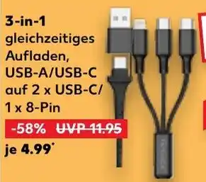 Kaufland Elektronik- zubehör 3 in 1 Angebot