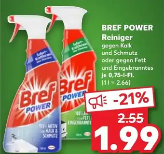 Kaufland BREF POWER Reiniger Angebot