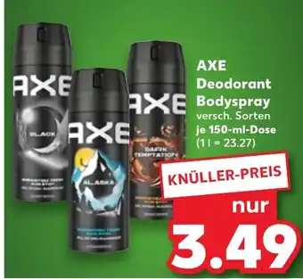 Kaufland AXE Deodorant Bodyspray Angebot