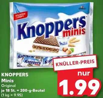 Kaufland KNOPPERS Minis Original Angebot
