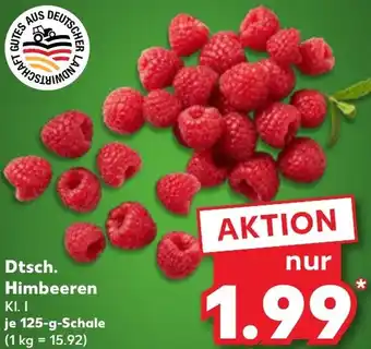 Kaufland Dtsch. Himbeeren Angebot