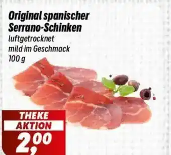 Simmel Original spanischer Serrano-Schinken Angebot