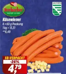 Simmel Drebacher Käsewiener Angebot