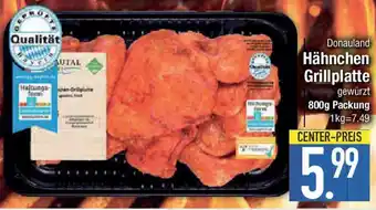 E-Center Donauland Hähnchen Grillplatte Angebot