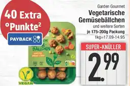 E-Center Garden Gourmet Vegetarische Gemüsebällchen Angebot