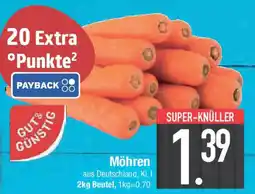 E-Center GUT&GÜNSTIG Möhren Angebot