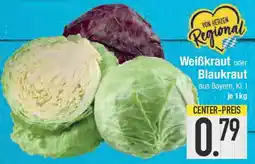 E-Center Weißkraut oder Blaukraut Angebot