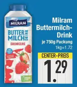 E-Center Milram Buttermilch- Drink Angebot