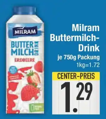 E-Center Milram Buttermilch- Drink Angebot