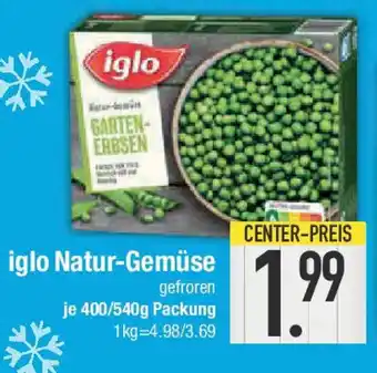 E-Center iglo Natur-Gemüse Angebot