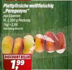 Simmel Plattpfirsiche weißfleischig „Paraguayos“ Angebot