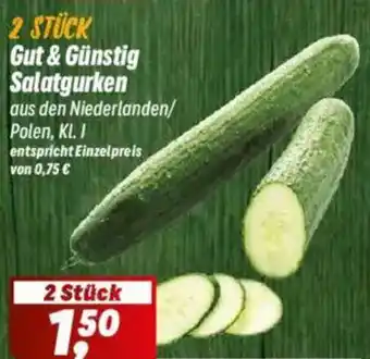 Simmel Gut & Günstig Salatgurken Angebot
