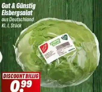 Simmel Gut & Günstig Eisbergsalat Angebot