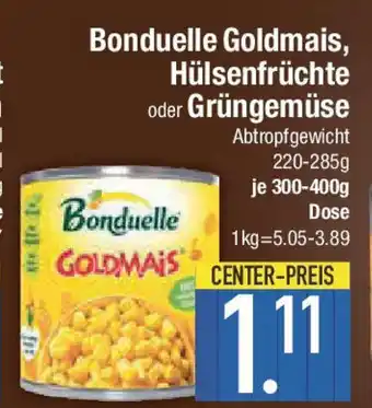 E-Center Bonduelle Goldmais, Hülsenfrüchte oder Grüngemüse Angebot