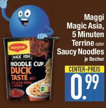 E-Center Magic Asia, 5 Minuten Terrine oder Saucy Noodles Angebot